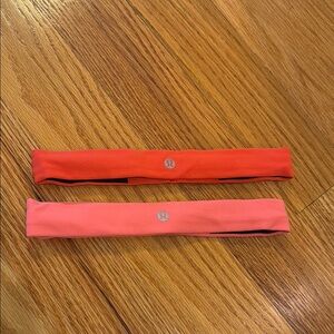 Lululemon Red and Pink Headbands